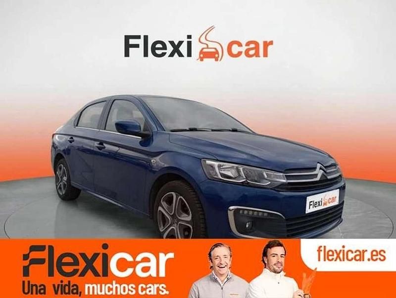 Azul Usado 2018 Citroën C-Elysee I PureTech Berlina | 7490 € (Precio justo) - Imagen 1/4