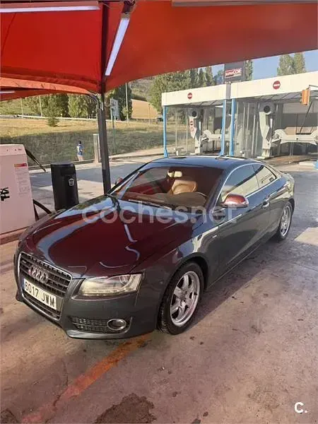 Usado Audi A5 190 CV (139 kW) 2008 Gris / plata Coupe
