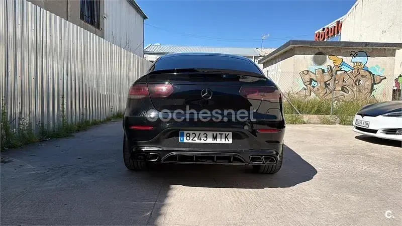 Usado Mercedes GLC300de 306 CV (225 kW) 2021 Negro Coupe