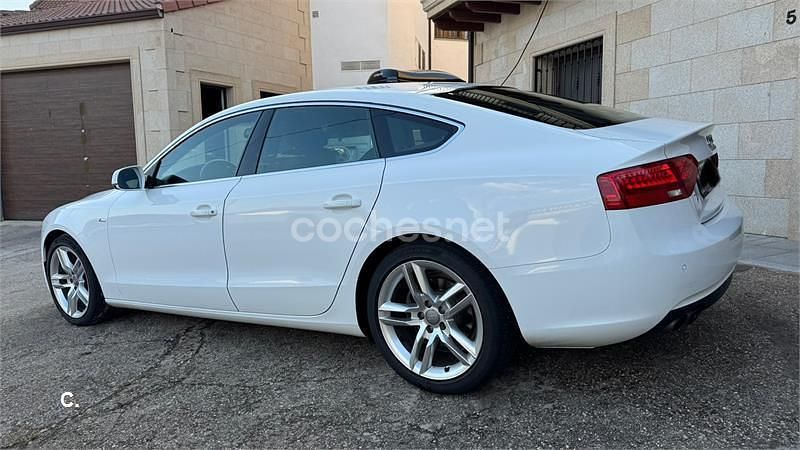 Blanco Usado 2012 Audi A5 Sportback S-Line Utilitario | 14.900 € (Un poco caro) - Imagen 1/4