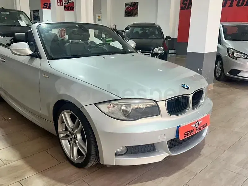 Usado BMW 118 Cabriolet M Sport 143 CV (105 kW) 2013 Gris / plata Descapotable