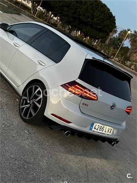 Usado VW Golf VII GTI 245 CV (180 kW) 2017 Blanco Berlina