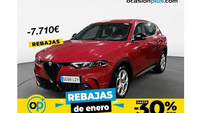 Rojo Usado 2022 Alfa Romeo Tonale Sprint SUV | 19.719 € (Precio justo) - Imagen 1/4