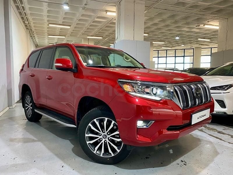 Usado Toyota Land Cruiser 177 CV (130 kW) 2020 Rojo SUV