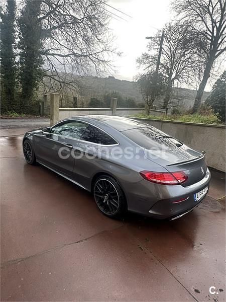 Usado Mercedes C220 170 CV (125 kW) 2017 Gris / plata Coupe