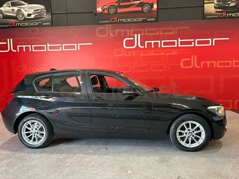 Usado BMW 114 95 CV (69 kW) 2014 Negro Utilitario
