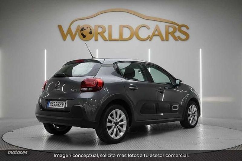 Usado Citroën C3 PureTech 83 CV (61 kW) 2023 Gris Utilitario