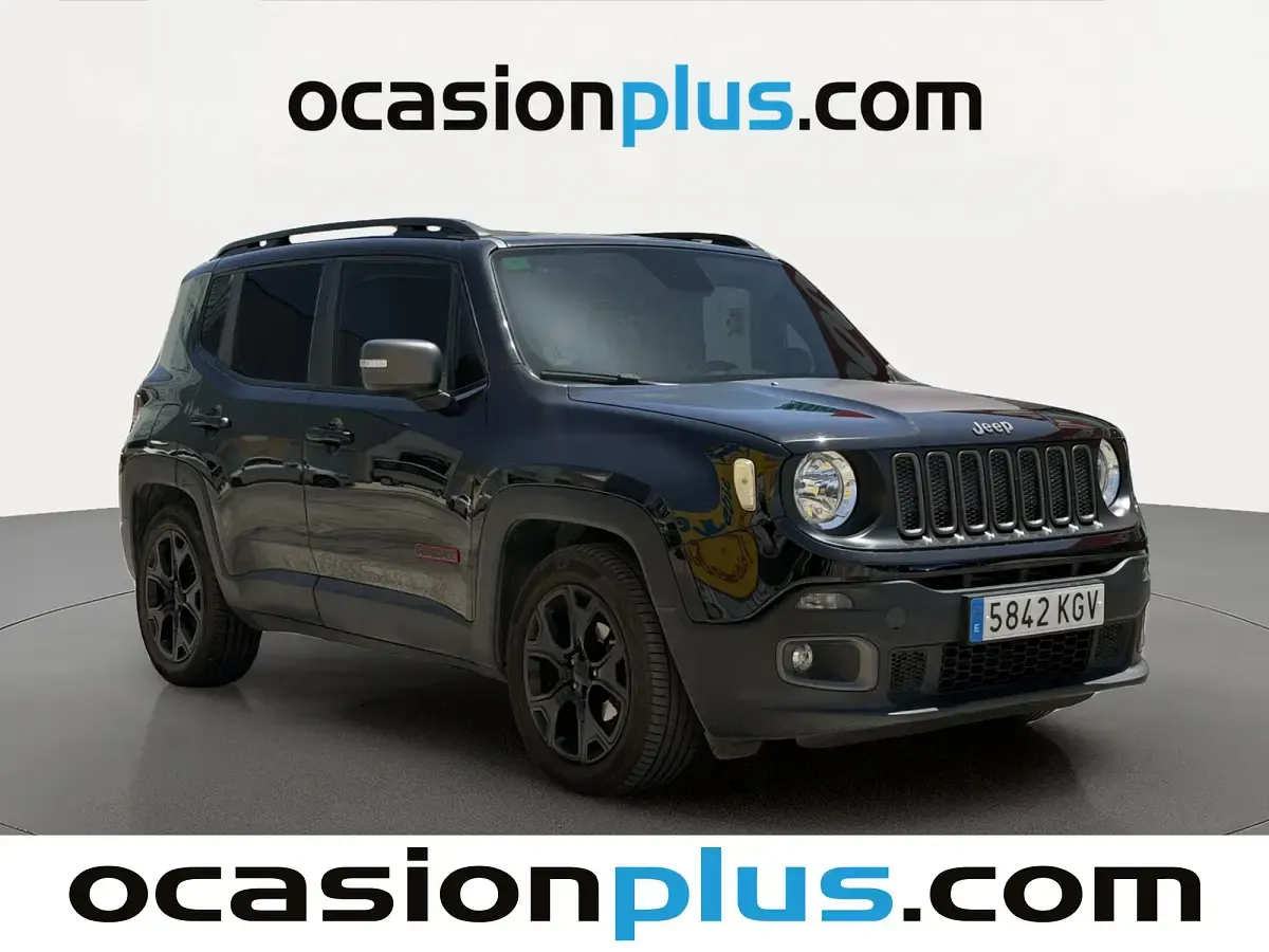 Usado Jeep Renegade Longitude 95 CV (69 kW) 2018 Negro SUV