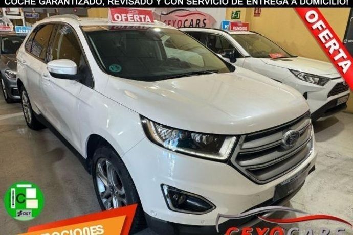 Blanco Usado 2017 Ford Edge Titanium SUV | 16.380 € (Buen precio) - Imagen 1/4