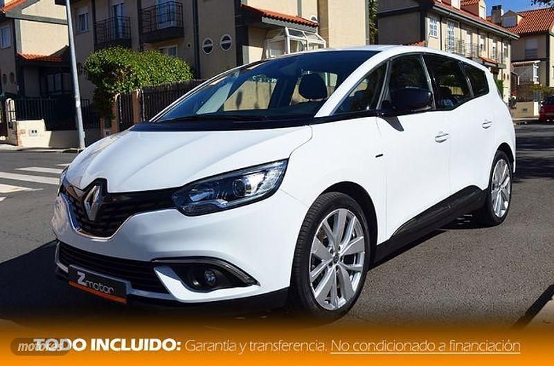 Usado Renault Grand Scénic IV LIMITED 120 CV (88 kW) 2020 Blanco Monovolumen