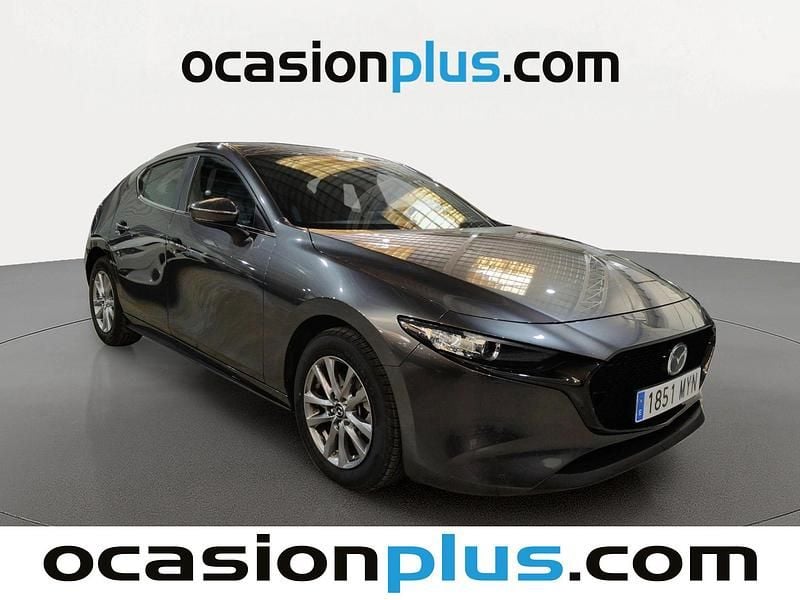 Usado Mazda 3 Prime-Line 140 CV (102 kW) 2025 Gris Utilitario