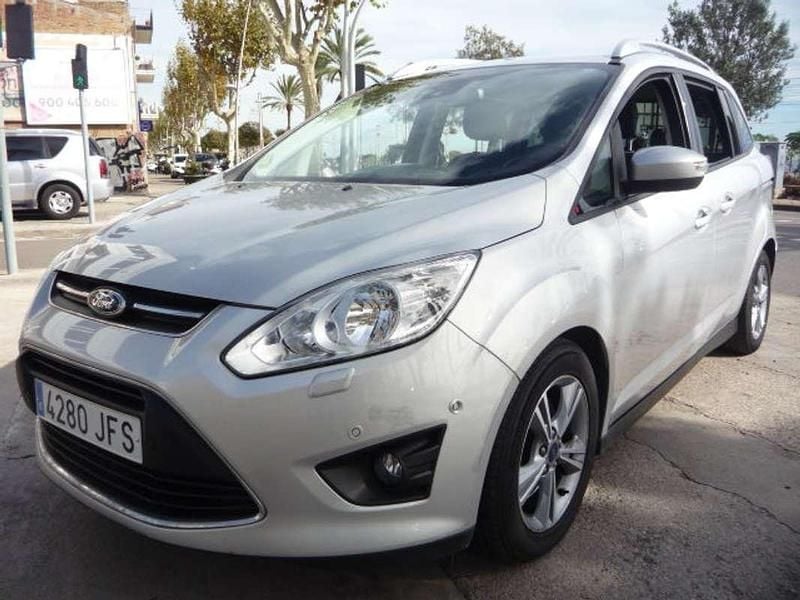 Plateado Usado 2015 Ford Grand C-Max Titanium Monovolumen | 7800 € (Super precio) - Imagen 1/4