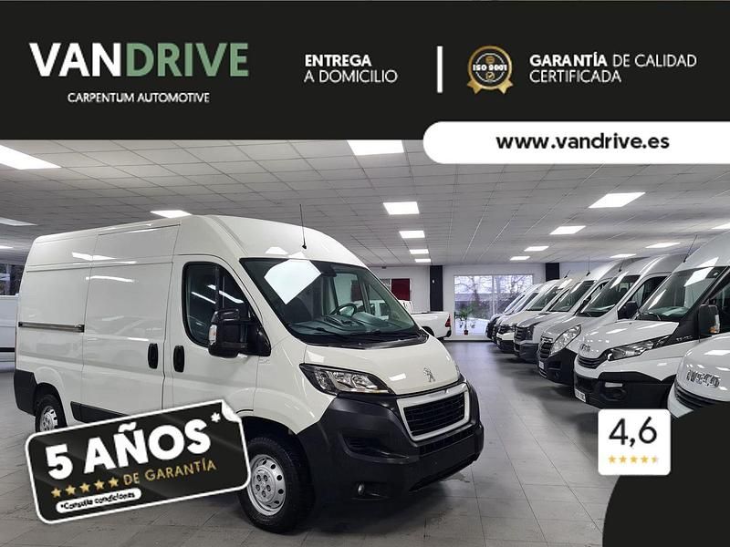 Blanco Usado 2020 Peugeot Boxer S Van | 22.600 € (Un poco caro) - Imagen 1/4