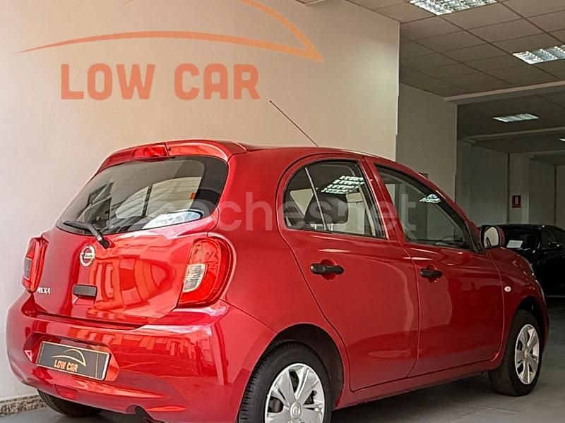 Usado Nissan Micra Tekna 80 CV (58 kW) 2016 Granate Berlina