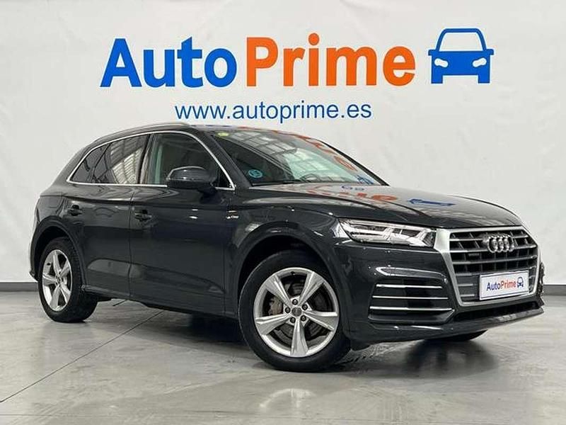 Usado Audi Q5 S-Line 190 CV (139 kW) 2018 Azul SUV
