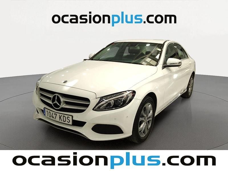 Usado Mercedes C220 Avantgarde 170 CV (125 kW) 2017 Blanco Berlina