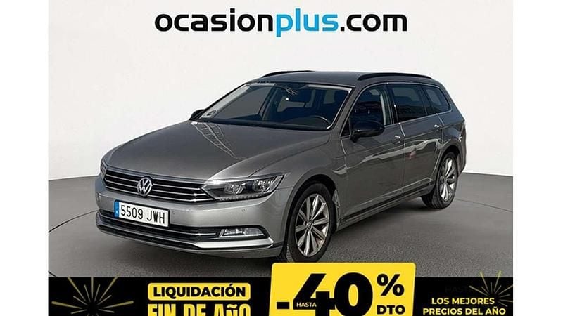 Plateado Usado 2017 VW Passat Advance Familiar | 13.700 € (Buen precio) - Imagen 1/1