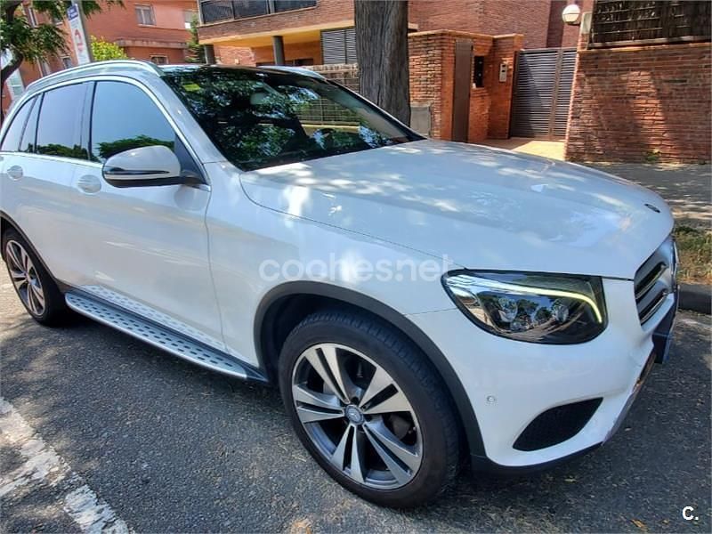 Blanco Usado 2015 Mercedes GLC220 AMG line SUV | 29.500 € (Precio justo) - Imagen 1/4