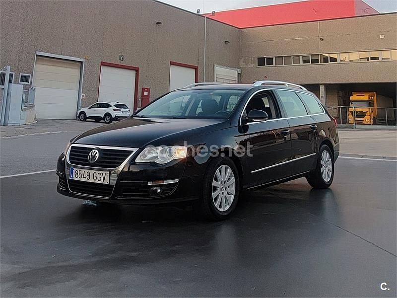 Negro Usado 2008 VW Passat Advance Familiar | 4580 € (Buen precio) - Imagen 1/4