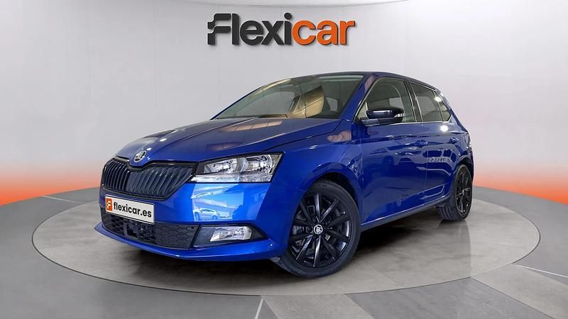 Occasion Skoda Fabia 95 ch (69 kW) 2021 Bleue Citadine