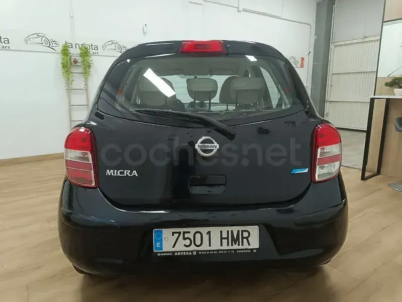 Usado Nissan Micra Premium Edition 80 CV (58 kW) 2012 Negro Utilitario