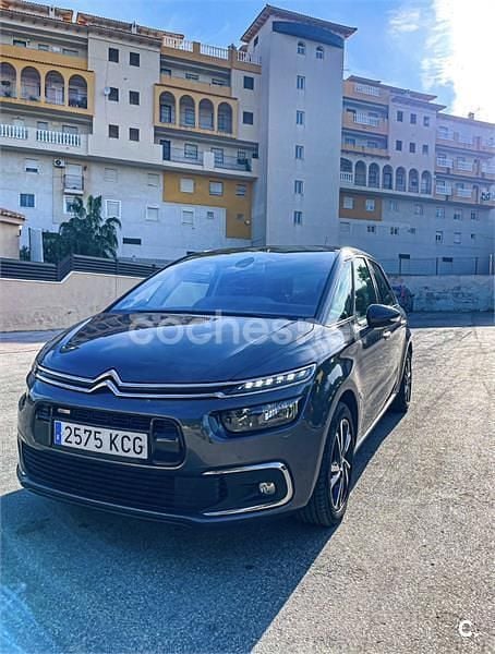 Gris / plata Usado 2017 Citroën C4 Picasso Feel Monovolumen | 8200 € (Precio justo) - Imagen 1/4