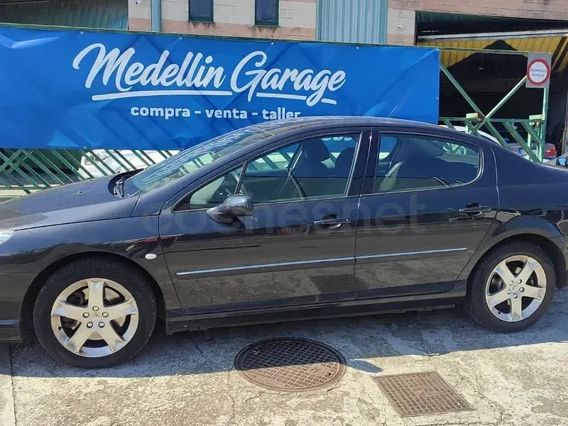 Usado Peugeot 407 Premium 163 CV (119 kW) 2007 Negro Berlina