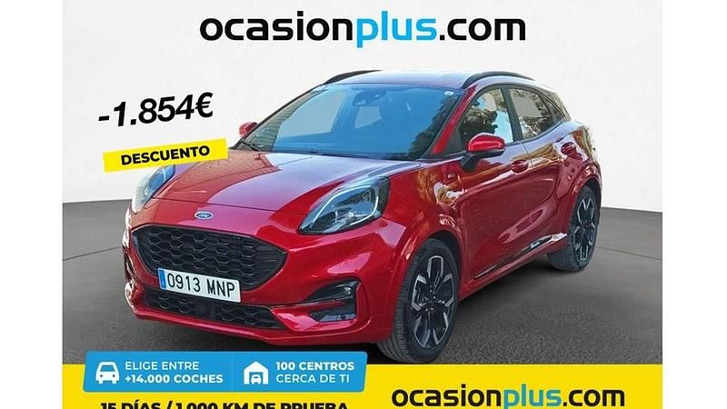 Rojo Usado 2024 Ford Puma Gen-E ST-Line X SUV | 18.546 € (Buen precio) - Imagen 1/4