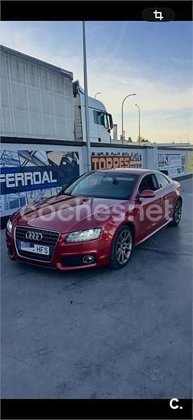 Usado Audi A5 S-Line 170 CV (125 kW) 2011 Rojo Coupe