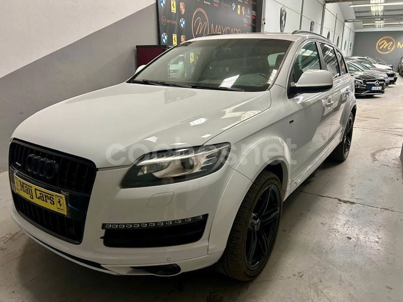 Usado Audi Q7 S-Line 245 CV (180 kW) 2015 Blanco SUV