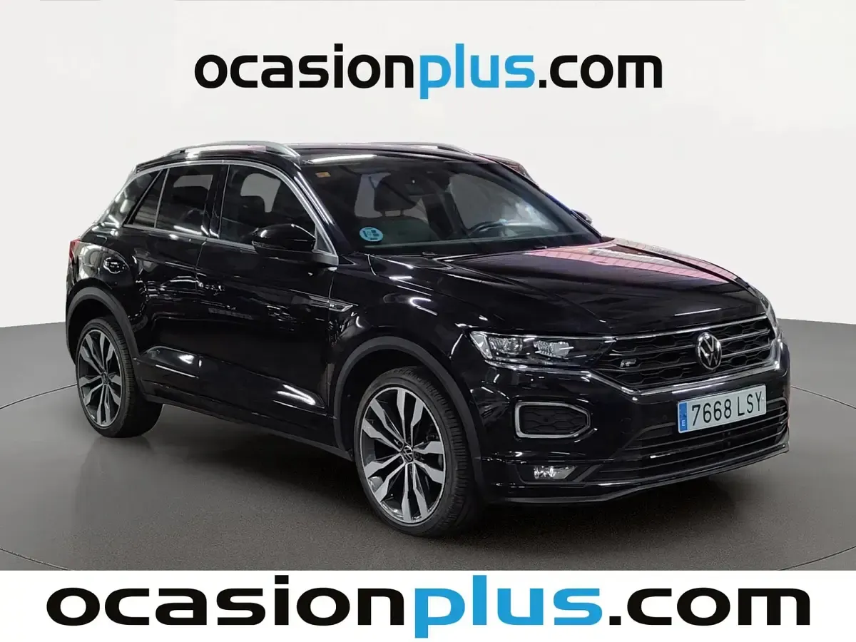 Usado VW T-Roc Sport 150 CV (110 kW) 2021 Negro SUV