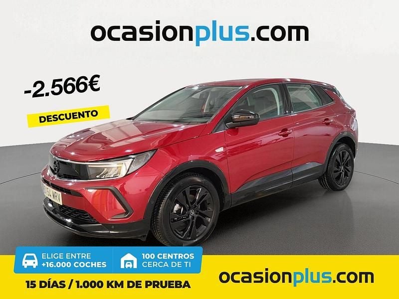 Rojo Usado 2024 Opel Grandland X S SUV | 22.750 € (Precio justo) - Imagen 1/4