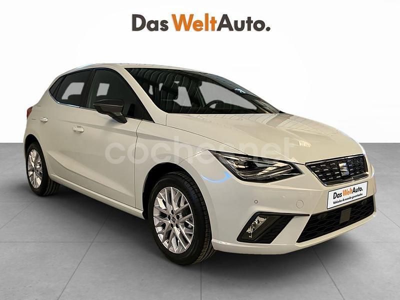 Blanco Usado 2025 Seat Ibiza XCELLENCE Berlina | 18.990 € (Precio justo) - Imagen 1/4