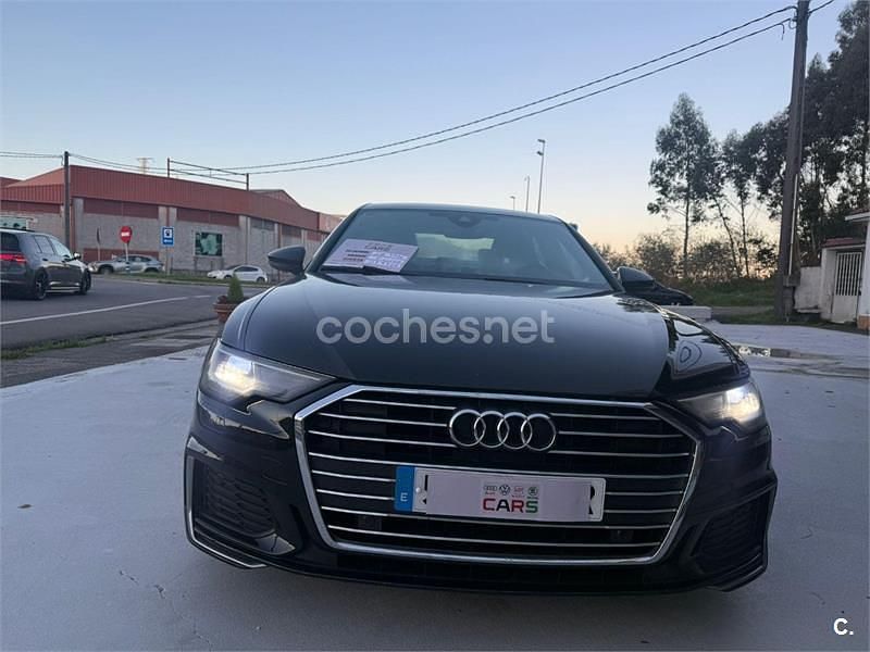Usado Audi A6 218 CV (160 kW) 2019 Negro Berlina