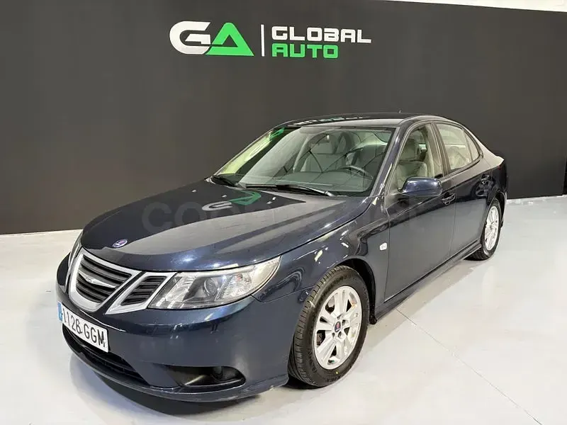 Usado Saab 9-3 Vector 150 CV (110 kW) 2008 Azul Berlina