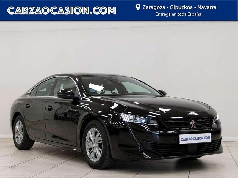 Usado Peugeot 508 Active 131 CV (96 kW) 2021 Negro Berlina
