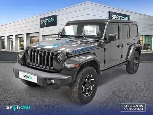 Usado Jeep Wrangler Rubicon 381 CV (280 kW) 2021 Gris / plata SUV