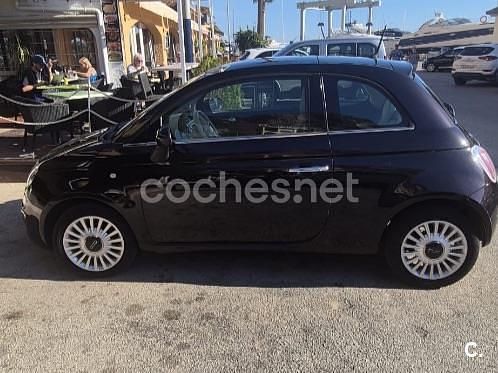 Usado Fiat 500 Lounge 69 CV (50 kW) 2013 Negro Berlina