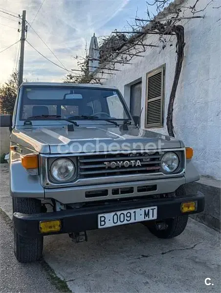 Usado Toyota Land Cruiser 125 CV (91 kW) 1996 Gris / plata SUV