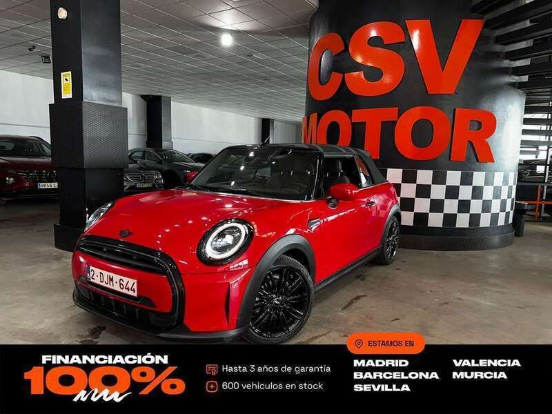 Rojo Usado 2023 Mini Cooper Cabriolet Descapotable | 26.850 € (Precio justo) - Imagen 1/4