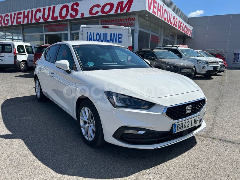 Blanco Usado 2021 Seat Leon Style Berlina | 17.900 € (Precio justo) - Imagen 1/4