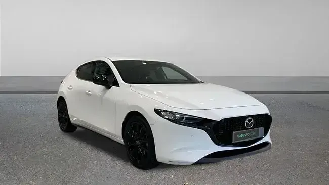 Käytetty Mazda 3 Homura-Line 122 HP (89 kW) 2024 Valkoinen