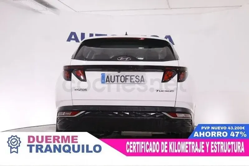Usado Hyundai Tucson 115 CV (84 kW) 2022 Blanco SUV