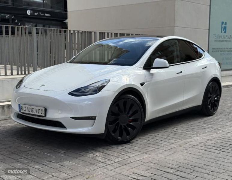 Blanco Usado 2023 Tesla Model Y Performance SUV | 46.900 € (Caro) - Imagen 1/4