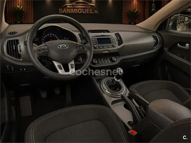 Usado Kia Sportage 116 CV (85 kW) 2012 Negro SUV