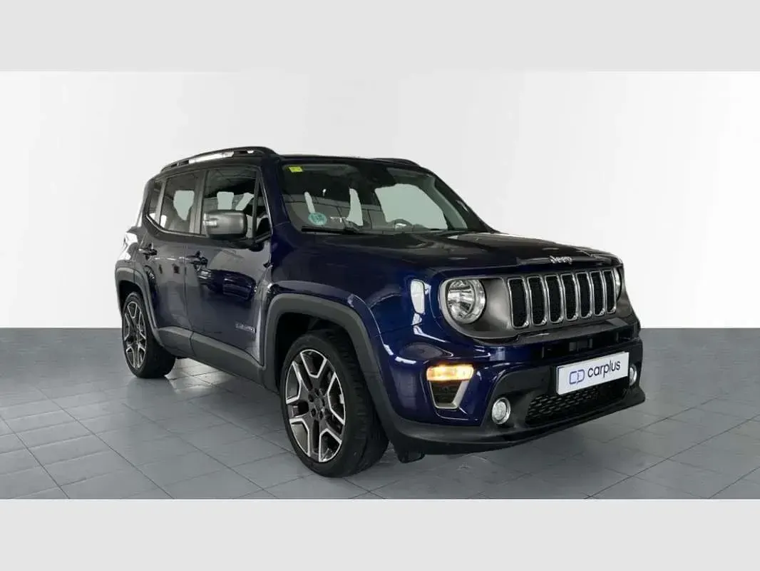 Usado Jeep Renegade Limited 120 CV (88 kW) 2020 Azul SUV