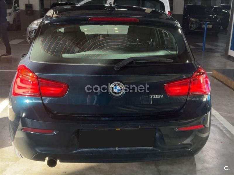Usado BMW 116 Advantage 136 CV (100 kW) 2016 Azul Utilitario