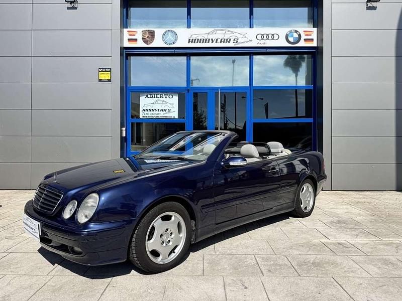 Occasion Mercedes CLK200 136 PK (100 kW) 2000 Blauw Cabriolet
