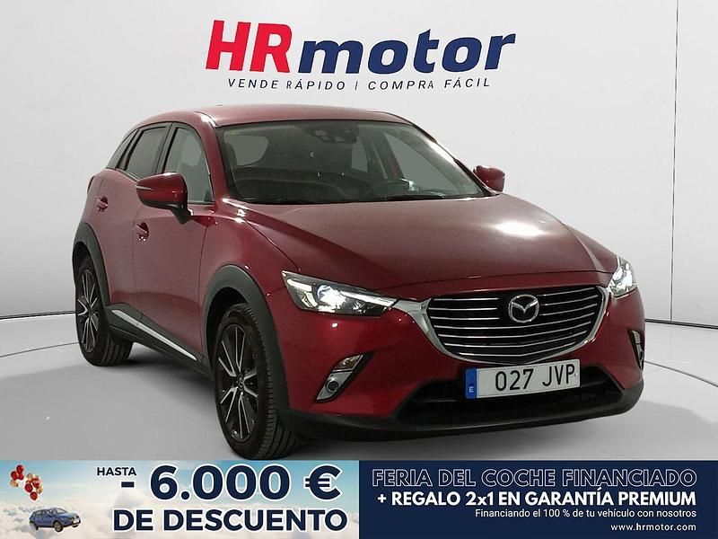 Rojo Usado 2016 Mazda CX-3 Luxury SUV | 15.110 € (Precio justo) - Imagen 1/4