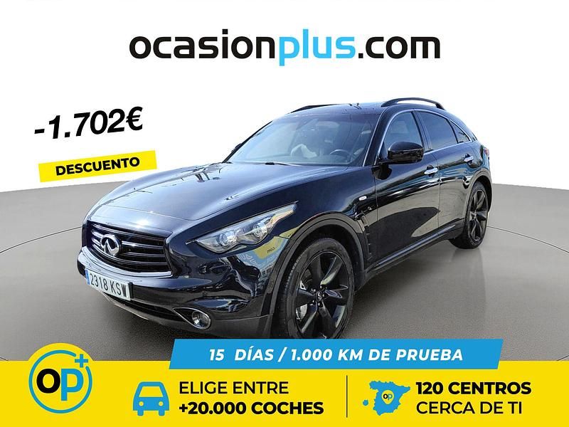 Usado Infiniti QX70 Premium 238 CV (175 kW) 2016 Negro SUV